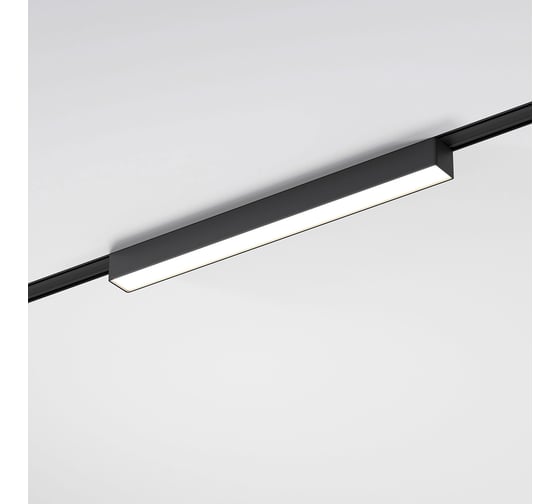 Трековый светильник Elektrostandard Flat magnetic 10w 4000k vision (чёрный) a063693