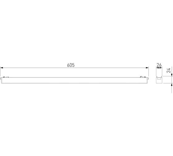 Трековый светильник Elektrostandard Flat magnetic 20w 4000k vision (чёрный) a063694