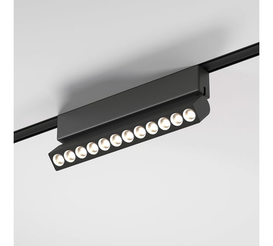 Трековый светильник Elektrostandard Flat magnetic 12w 4000k insight (чёрный) a063707