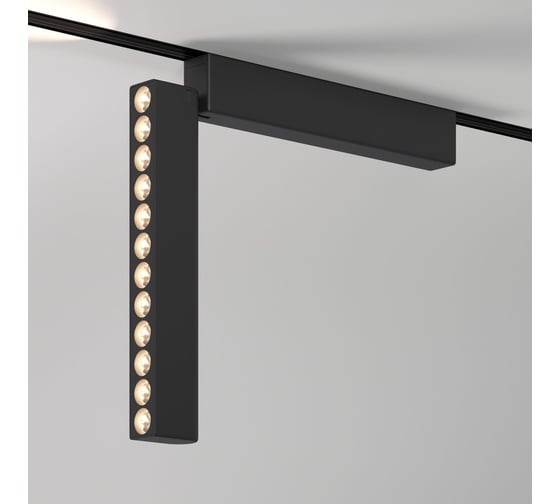 Трековый светильник Elektrostandard Flat magnetic 12w 4000k insight (чёрный) a063707