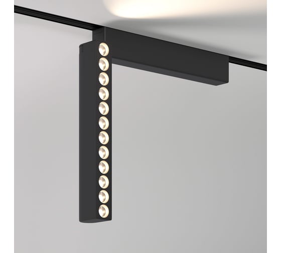 Трековый светильник Elektrostandard Flat magnetic 12w 4000k insight (чёрный) a063707