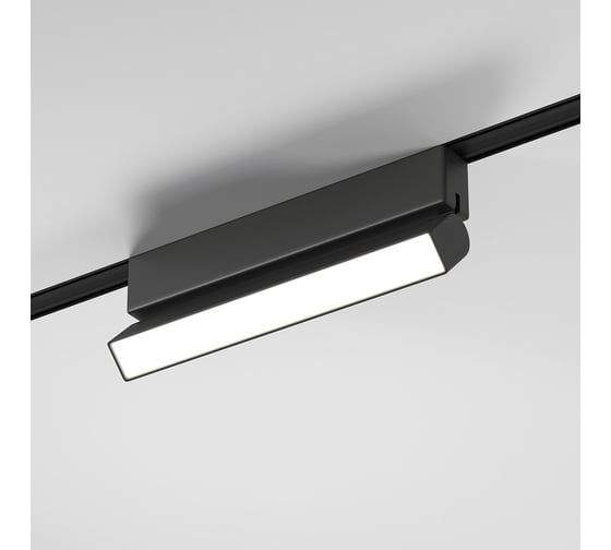Трековый светильник Elektrostandard Flat magnetic 10w 4000k unity (чёрный) a063710