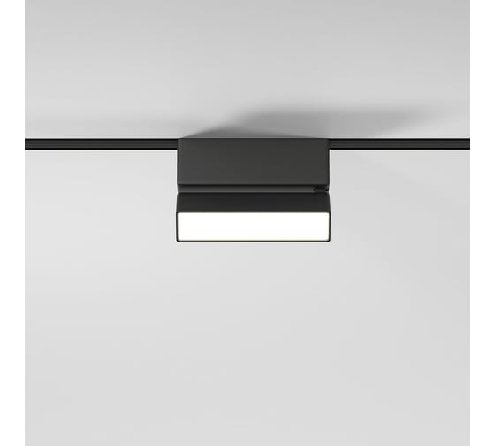 Трековый светильник Elektrostandard Flat magnetic 5w 4000k unity (чёрный) a063709 1
