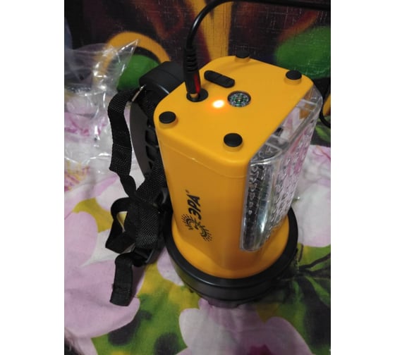 Светодиодный аккумуляторный фонарь прожектор ЭРА PA-601 АЛЬФА ручной ...