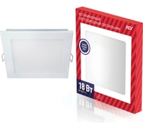 Светодиодная встраиваемая панель REV, SuperSlim Quadro 18W, 4000К 28982 1