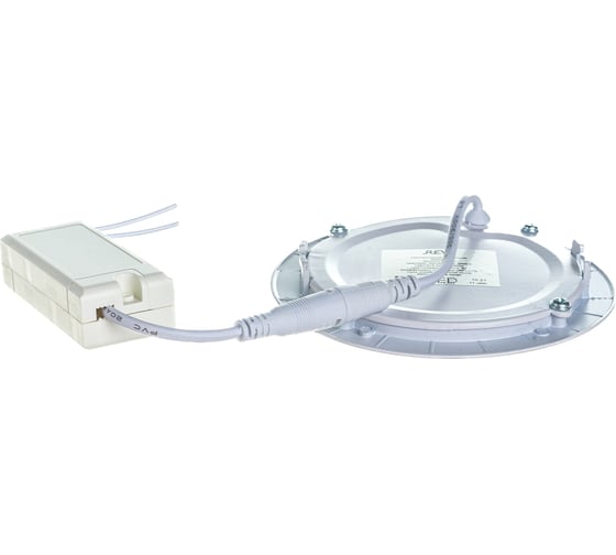 Светодиодная встраиваемая панель REV SuperSlim Round, круглая 8W, 6500К 28940 1
