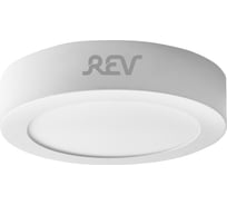 Светодиодная настенно-потолочная панель REV Round, круглая Ф210мм, 18W, 4000К 28905 0
