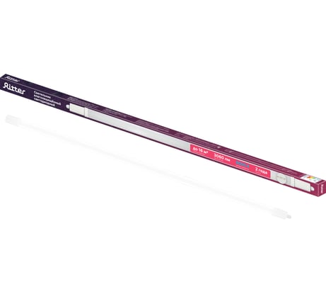 Светильник светодиодный влагозащищенный RITTER SSP Line 1280х50х30мм, IP65, 36W, 6500K 28939 5
