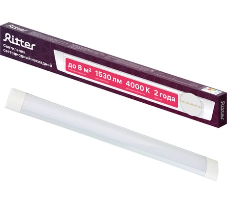 Светодиодный настенно-потолочный светильник REV SPO118 Line, 18W, 4000K, 600мм 28907 4