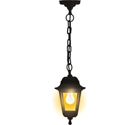 Садово-парковый светильник duwi Basis подвес 660 мм, 60 W, черный, прозрачное, пластик 24136 2