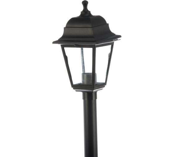 Садово-парковый светильник duwi Basis столб 3 в 1 390-650-960 мм, 60 W,черный, прозрачное, пластик 24137 9