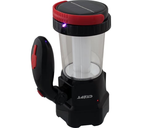 Кемпинговый аккумуляторный фонарь с солнечной батареей СТАРТ LCE 503-B1 Black