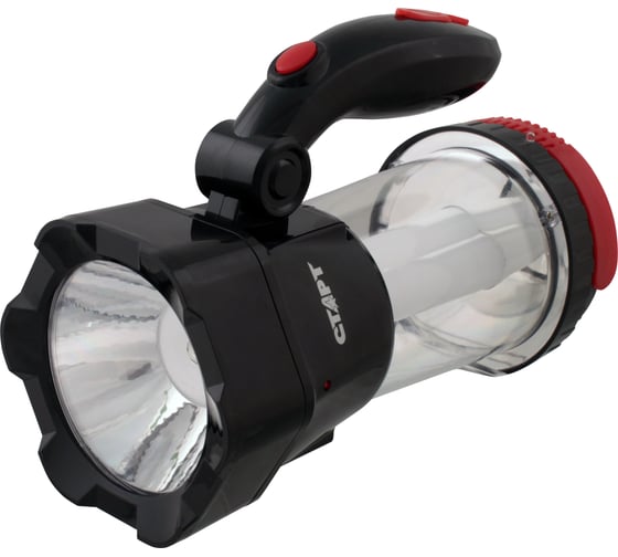 Кемпинговый аккумуляторный фонарь с солнечной батареей СТАРТ LCE 503-B1 Black