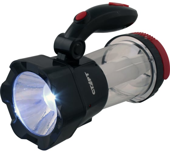 Кемпинговый аккумуляторный фонарь с солнечной батареей СТАРТ LCE 503-B1 Black