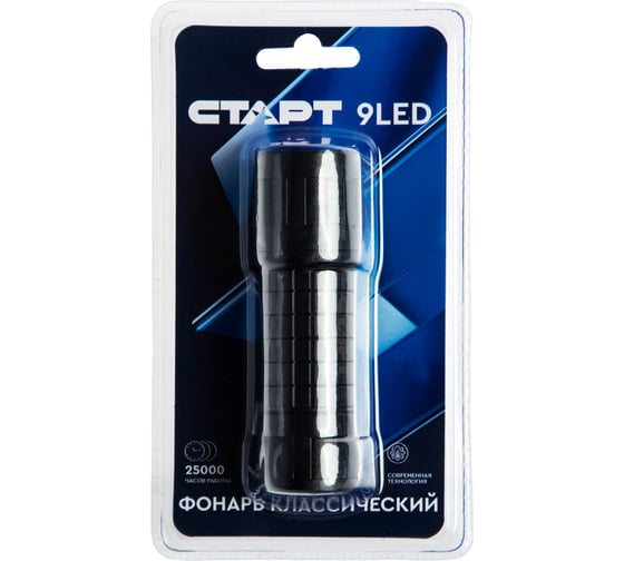 Фонарь СТАРТ светодиодный LHE 202-C1 Black LHE 202-C1 Black 15851681