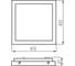 Потолочный светильник KANLUX tybia led 38w-nw-se b 24643 2