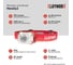 Налобный фонарь CLAYMORE Heady2 Red CLC-420RD 2