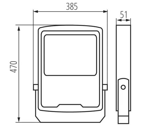 Прожектор KANLUX fl agor hi 240w nw 33476