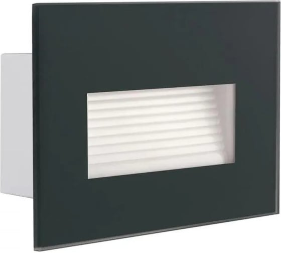 Встраиваемый светильник KANLUX для лестницы glasi led 3w p 4000k gr 33695