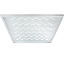 Светодиодная панель FERON al2117 встраиваемая 40w 4000k рассеиватель с 3d эффектом белый 48521