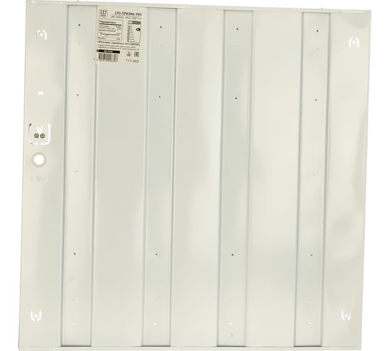 Светодиодная панель LLT LPU-ПРИЗМА-PRO 36Вт белая IP40 4690612008806