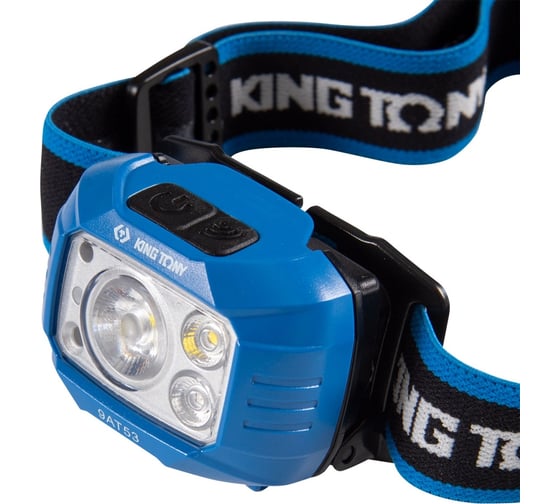 Светодиодный налобный фонарь KING TONY 1 Led COB, 3,7 В 9TA53