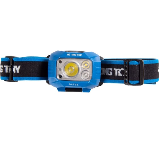 Светодиодный налобный фонарь KING TONY 1 Led COB, 3,7 В 9TA53