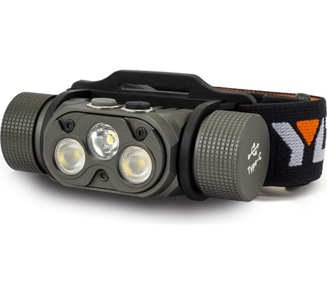 Налобный фонарь ЯРКИЙ ЛУЧ YLP Panda 4.2R Cree XP-L HI +2 Sams.lh351d HIGH-CRI,max1500лм, акк.2600mah 4606400012023