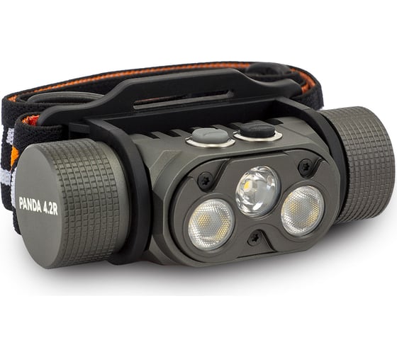 Налобный фонарь ЯРКИЙ ЛУЧ YLP Panda 4.2R Cree XP-L HI +2 Sams.lh351d HIGH-CRI,max1500лм, акк.2600mah 4606400012023