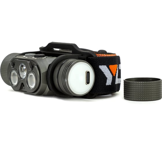 Налобный фонарь ЯРКИЙ ЛУЧ YLP Panda 4.2R Cree XP-L HI +2 Sams.lh351d HIGH-CRI,max1500лм, акк.2600mah 4606400012023