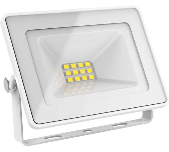 Светодиодный прожектор Gauss Elementary 10W 900lm IP65 6500К белый 613120310