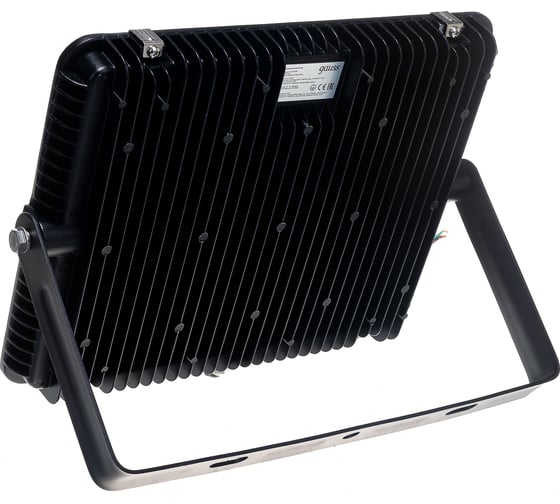 Светодиодный прожектор Gauss Qplus 200W 24000lm 6500K IP65 черный 613100200