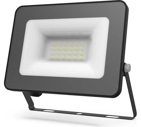 Светодиодный прожектор Gauss Qplus 20W 2200lm 6500K IP65 черный 613511320