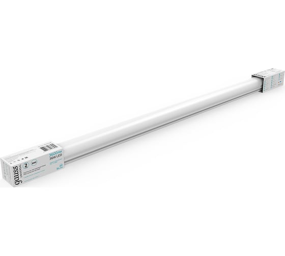 Линейный светильник Gauss 185-265V 36W 3600lm 4000K 185-265V IP65 1170х60х55 LED 843425236