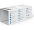 Линейный светильник Gauss LED 36W 3630lm 6500K IP65 1170х60х55 843425336 3