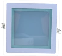 Встраиваемый светильник Gauss Glass 18W 1390lm 3000K 185-265V IP20 квадрат, 948111118