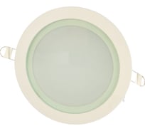 Встраиваемый светильник Gauss Glass 18W 1390lm 3000K 185-265V IP20 круг, 947111118