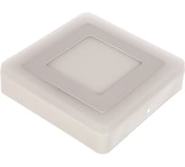 Светильник Gauss Backlight накладной квадрат Акрил, 6+3W, LED 4000K, 145*145, 1/30 SQ BL223