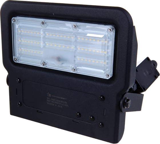Светодиодный светильник Наносвет NFL-SMD-50W/850/BL IP65, 5000 лм, 5000К, черный L412