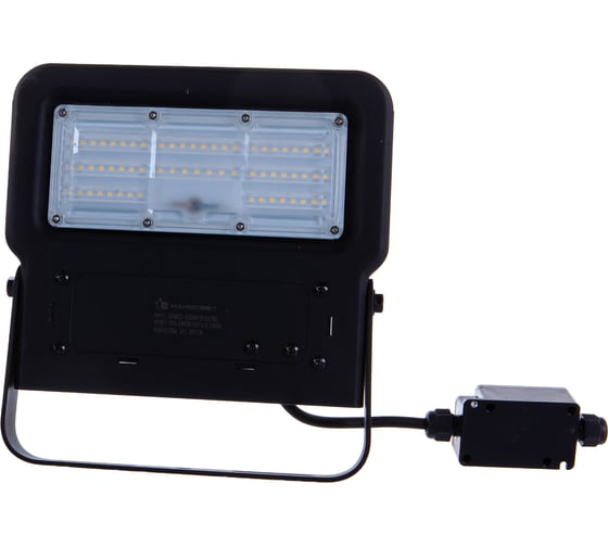 Светодиодный светильник Наносвет NFL-SMD-50W/850/BL IP65, 5000 лм, 5000К, черный L412