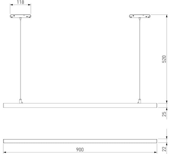Трековый светильник Elektrostandard Slim magnetic 30w 4000k milo (чёрный) a064802
