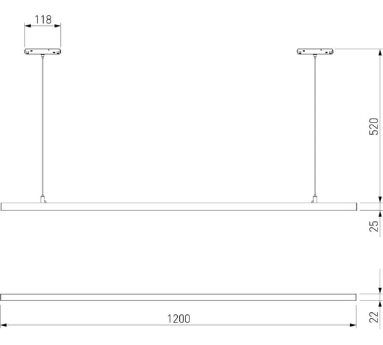 Трековый светильник Elektrostandard Slim magnetic 40w 4000k milo (чёрный) a064803