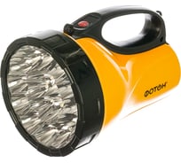 Аккумуляторный светодиодный фонарь Фотон РВ-0318 Yellow 18 светодиодов 21126