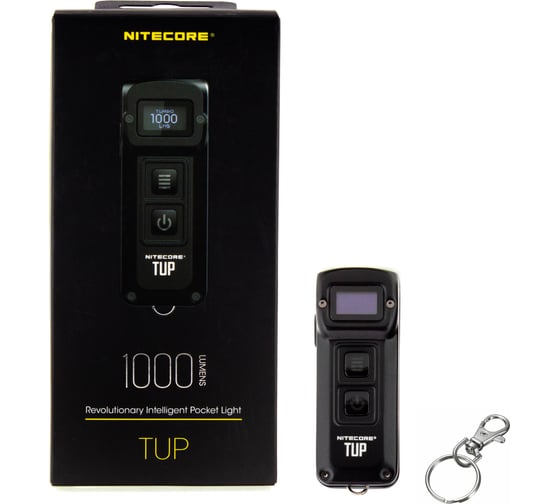Наключный фонарь Nitecore tup black cree xp-l hd v6 18254