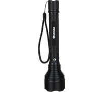 Фонарь Ермак 1 LED, 5 режимов, 2400мАч, зарядка 220-240В/12В, 5,6x5,6x24,5см, металл 224-096