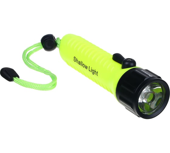 Фонарь для подводного плавания Ермак 1 XPE LED, 4xAA, 1 режим, пластик, алюминий 224-020