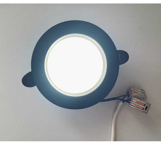Cветильник AlfaLed DOWNLIGHT черный круглый 6500К 5W GF-DL006 (диаметр 95мм) GFDL00665BL