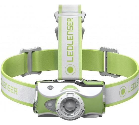 Светодиодный налобный фонарь LED Lenser MH7 зеленый, 600 лм, 500991