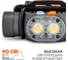 Налобный фонарь ЯРКИЙ ЛУЧ ylp panda 2r-cri 2xsams. 90cri max.700лм, 5режимов, акк. 18650 2600mah, type-c 4606400106654 3