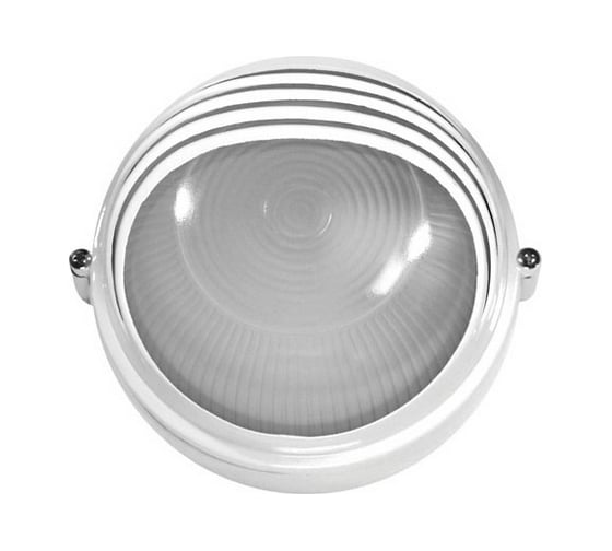 Светильник Camelion НБП 03-60-002 1304S C01, до 130 оС, круг, УХЛ1, "Реснички", 230В, 60Вт 13659
